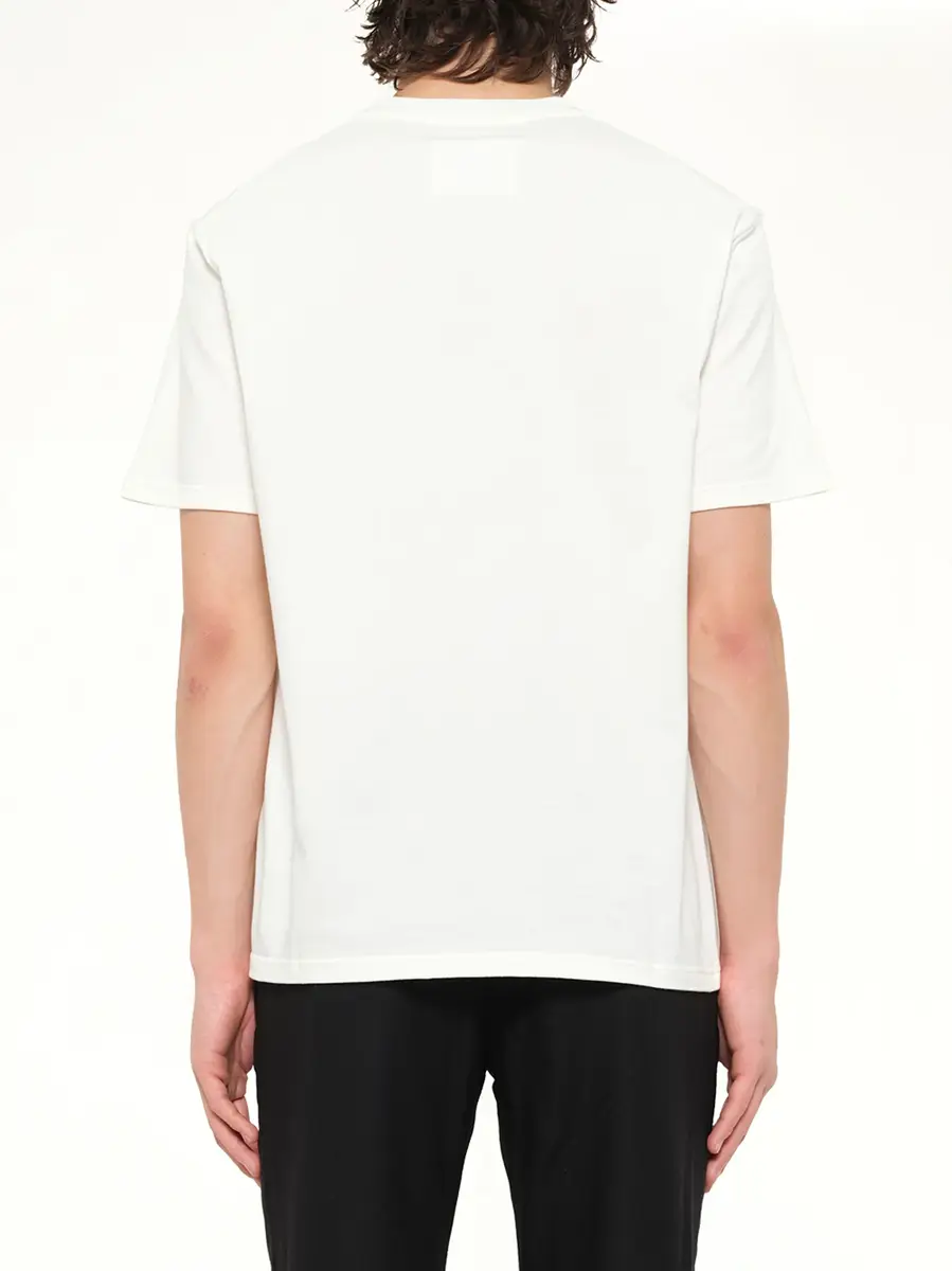 Jil Sander Crewneck Small Logo T-shirt in Porcelain | Thumbnail 5 Jil Sander Crewneck Small Logo T-shirt in Porcelain | Thumbnail 5