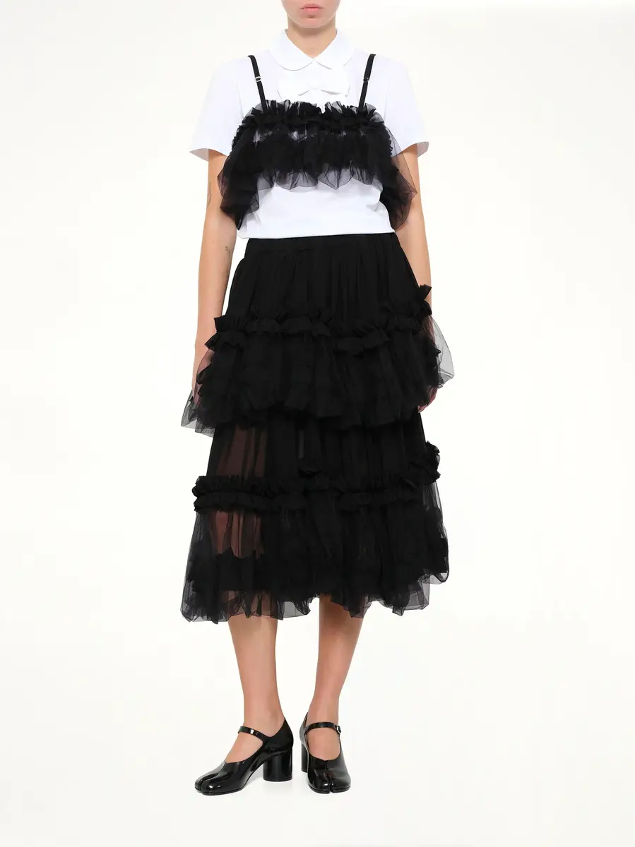 NOIR KEI NINOMIYA Organza Vest | Thumbnail 4 NOIR KEI NINOMIYA Organza Vest | Thumbnail 4