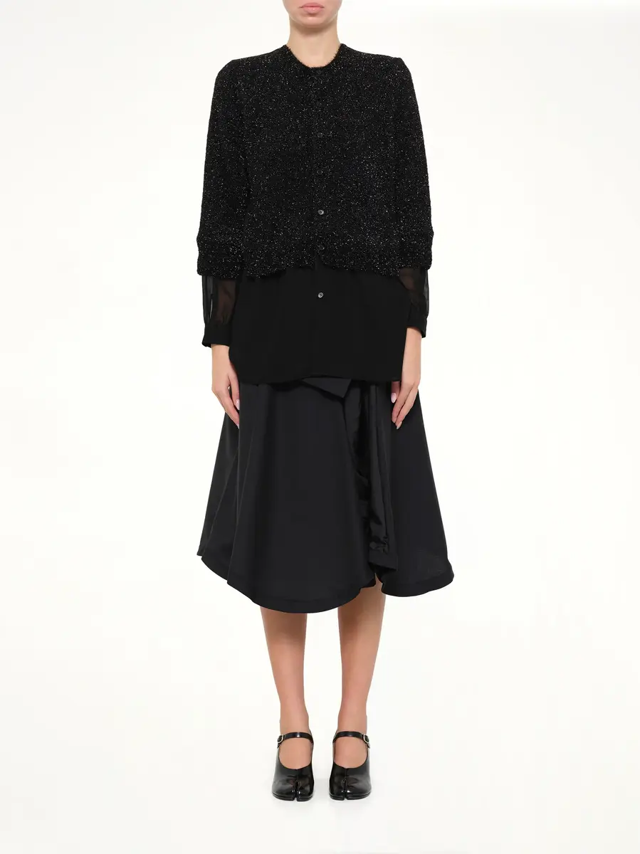 NOIR KEI NINOMIYA Lame Fur Cardigan | Thumbnail 7 NOIR KEI NINOMIYA Lame Fur Cardigan | Thumbnail 7