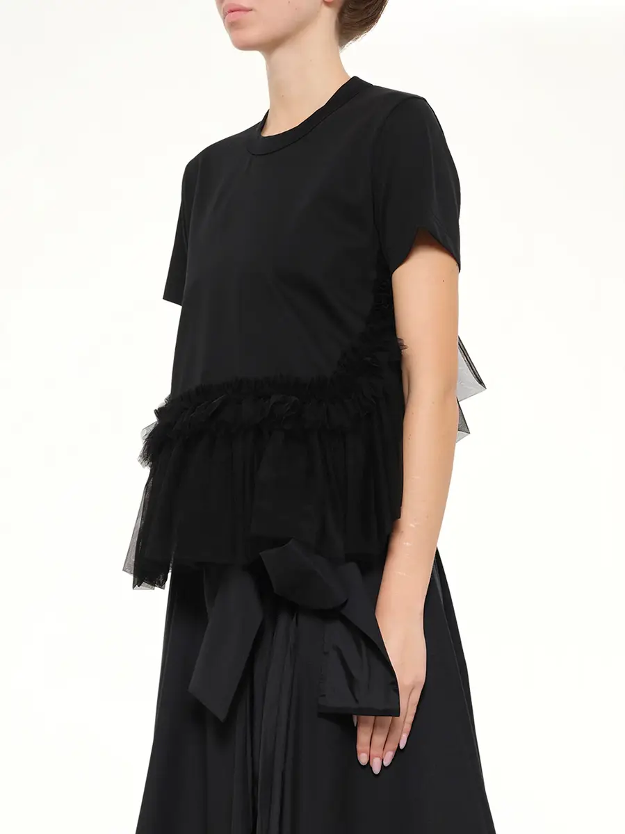 NOIR KEI NINOMIYA Ladies's T-shirt | Thumbnail 3 NOIR KEI NINOMIYA Ladies's T-shirt | Thumbnail 3