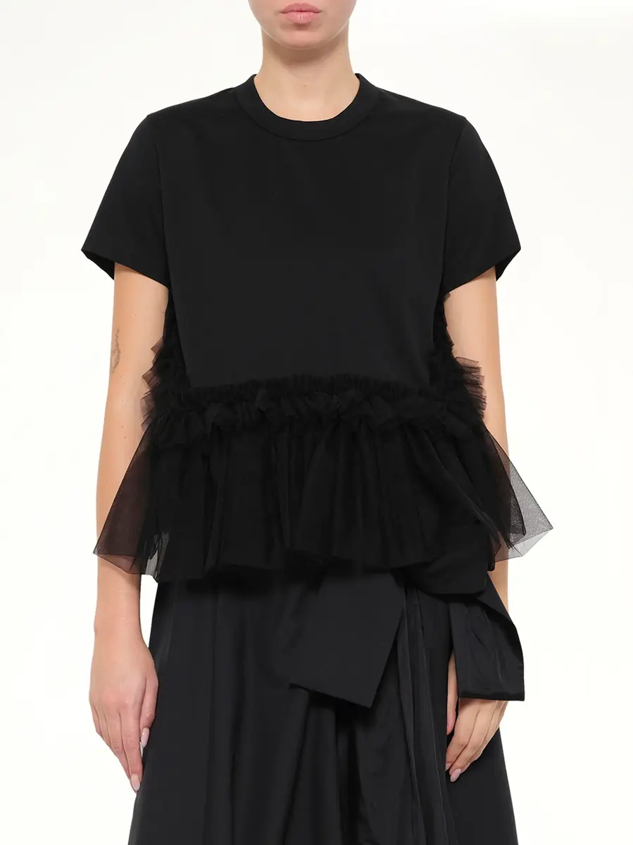 NOIR KEI NINOMIYA Ladies's T-shirt | Thumbnail 6 NOIR KEI NINOMIYA Ladies's T-shirt | Thumbnail 6