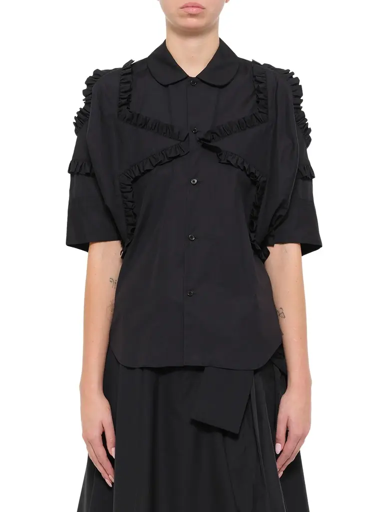 Star Embroidery Shirt Star Embroidery Shirt