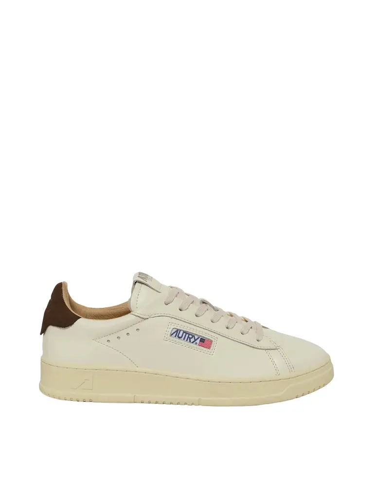 Dallas Low Top Sneaker in Marshmallow/teak Dallas Low Top Sneaker in Marshmallow/teak