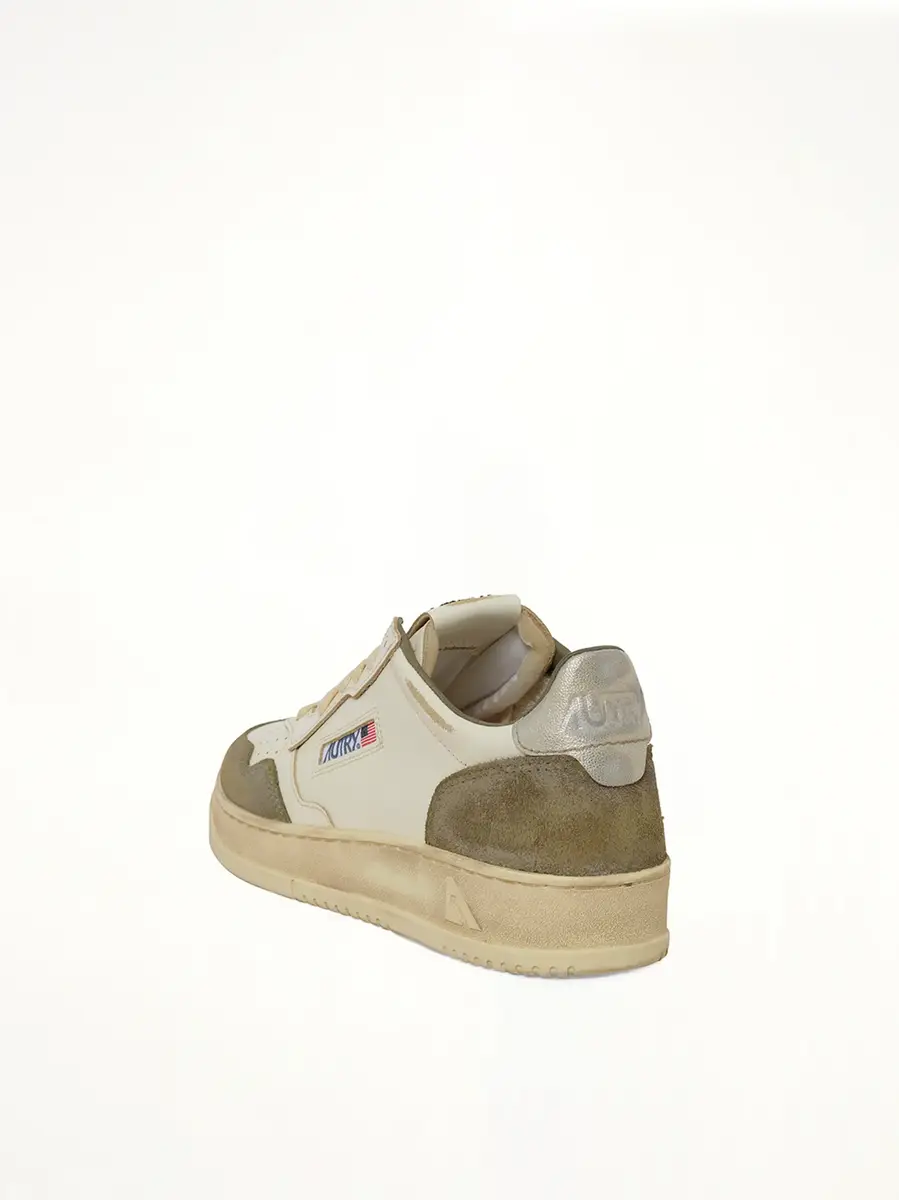 Autry Super Vintage Sneaker in Lizard/silver | Thumbnail 3 Autry Super Vintage Sneaker in Lizard/silver | Thumbnail 3
