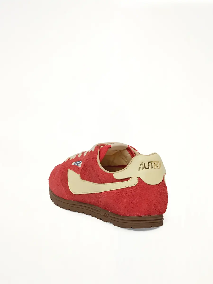 Autry Windspin Low Sneaker in Red/rutabaga | Thumbnail 3 Autry Windspin Low Sneaker in Red/rutabaga | Thumbnail 3