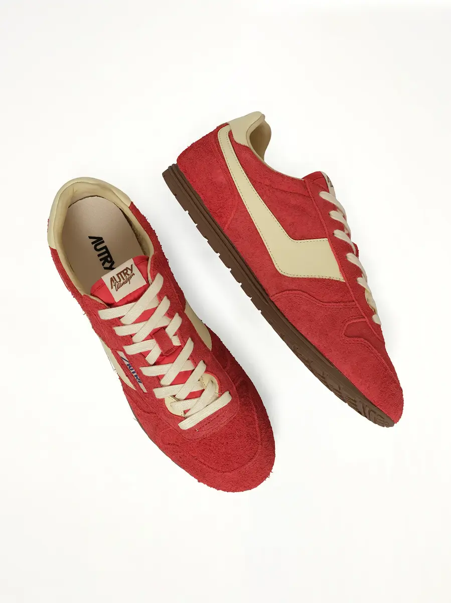 Autry Windspin Low Sneaker in Red/rutabaga | Thumbnail 4 Autry Windspin Low Sneaker in Red/rutabaga | Thumbnail 4