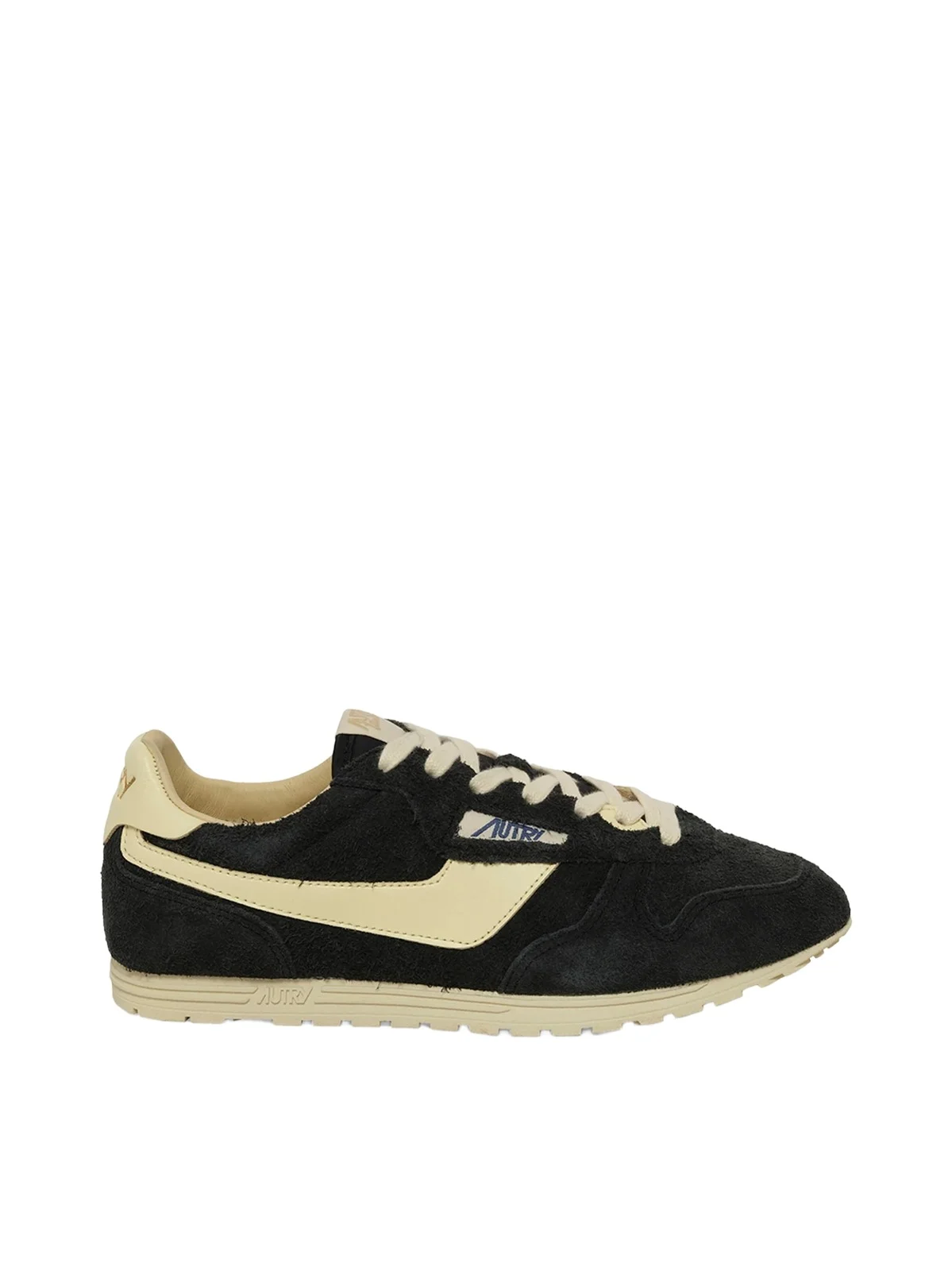 Autry Windspin Low Sneaker in Black/rutabaga