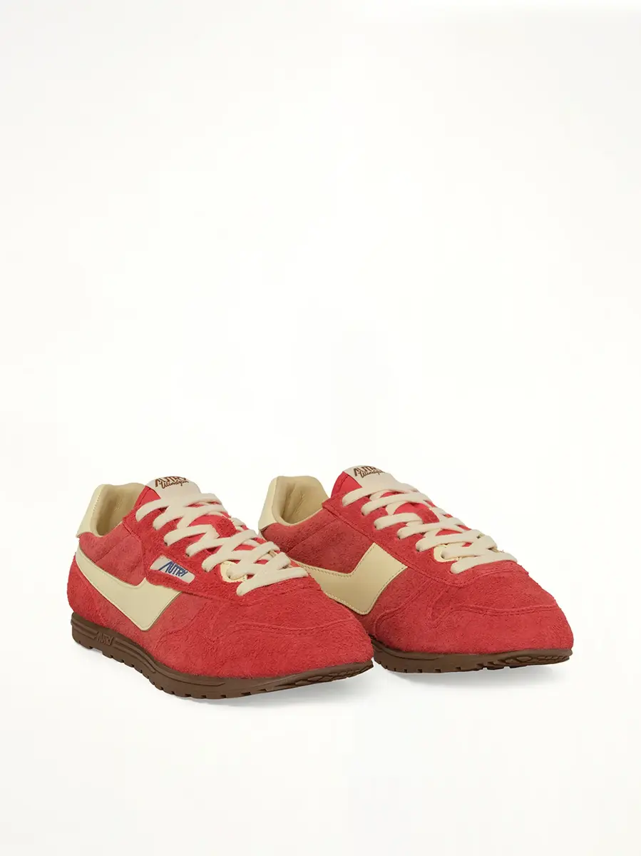 Autry Windspin Low Sneaker in Red/rutabaga | Thumbnail 2 Autry Windspin Low Sneaker in Red/rutabaga | Thumbnail 2