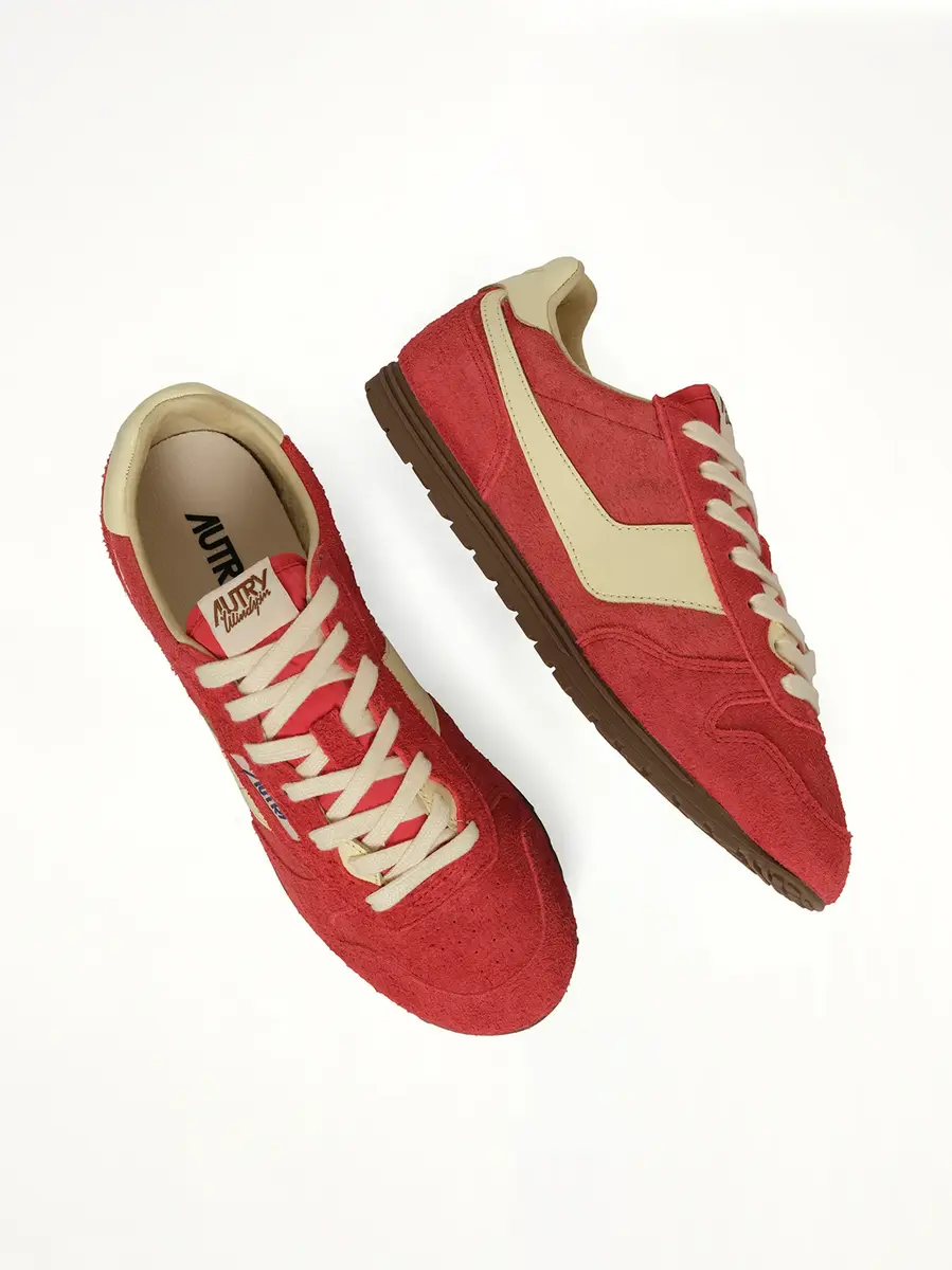 Autry Windspin Low Sneaker in Red/rutabaga | Thumbnail 4 Autry Windspin Low Sneaker in Red/rutabaga | Thumbnail 4