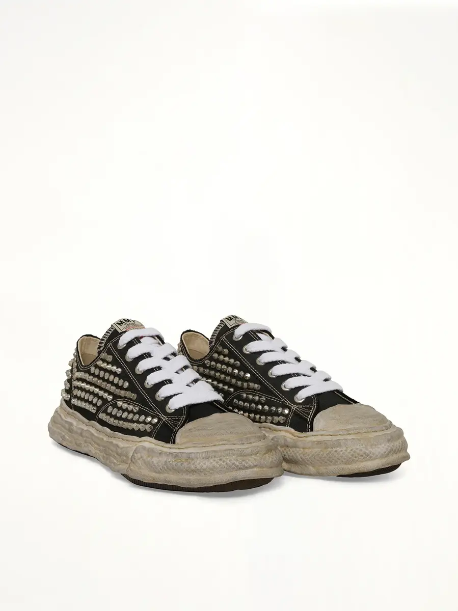 Maison MIHARA YASUHIRO Exclusive Peterson 23 OG Studded Sneaker in Black/white | Thumbnail 2 Maison MIHARA YASUHIRO Exclusive Peterson 23 OG Studded Sneaker in Black/white | Thumbnail 2
