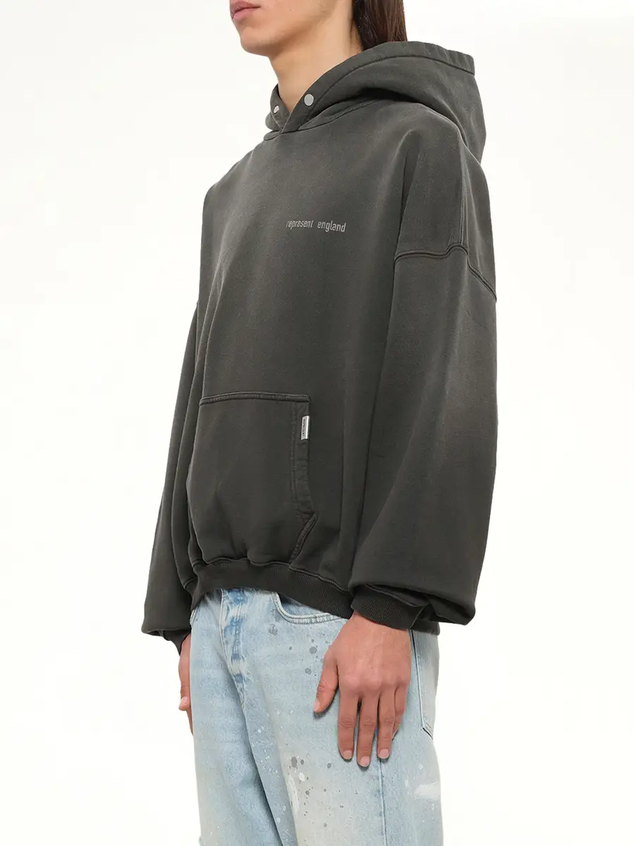 Represent Resent Hoodie in Ash | Thumbnail 3 Represent Resent Hoodie in Ash | Thumbnail 3