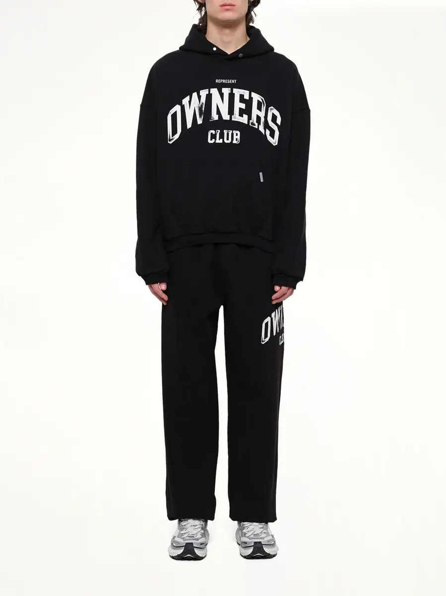 Represent Owners Hoodie in Jet Black | Thumbnail 7 Represent Owners Hoodie in Jet Black | Thumbnail 7