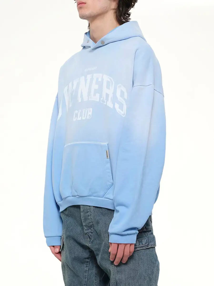 Represent Owners Hoodie in Sky Blue | Thumbnail 3 Represent Owners Hoodie in Sky Blue | Thumbnail 3