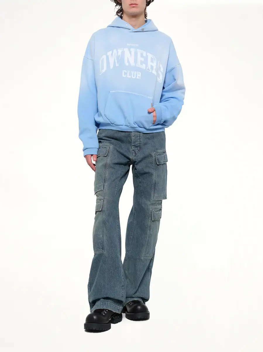 Represent Owners Hoodie in Sky Blue | Thumbnail 4 Represent Owners Hoodie in Sky Blue | Thumbnail 4