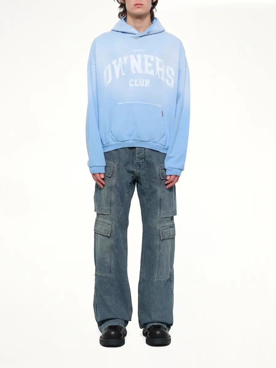 Represent Owners Hoodie in Sky Blue | Thumbnail 7 Represent Owners Hoodie in Sky Blue | Thumbnail 7