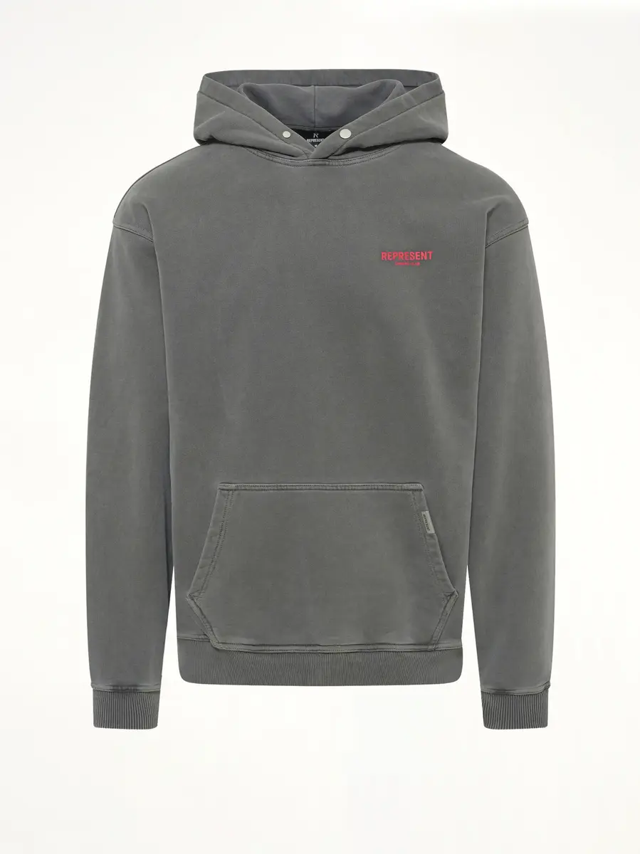 Represent Represent Owners Club Hoodie in Washed Black | Thumbnail 2 Represent Represent Owners Club Hoodie in Washed Black | Thumbnail 2
