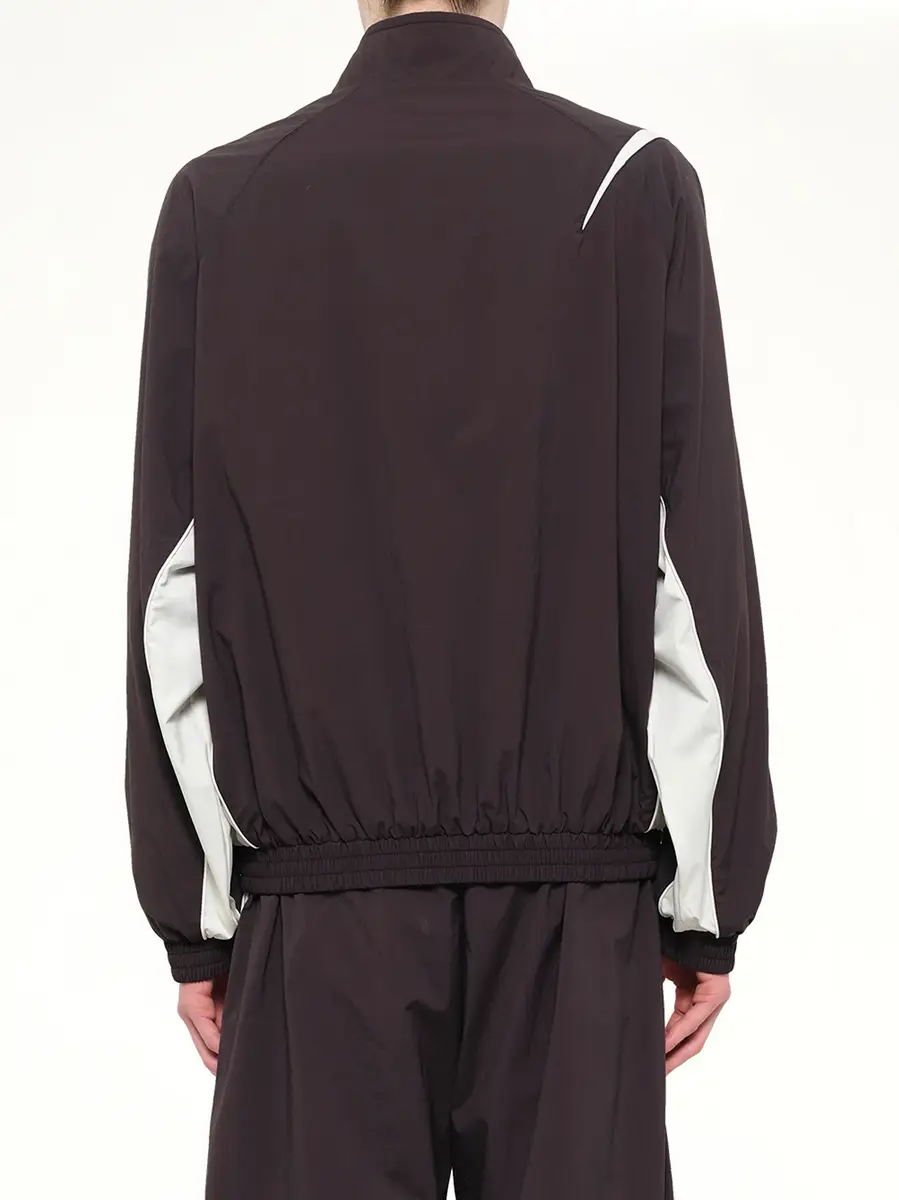 Represent Woven Track Star Jacket in Jet Black | Thumbnail 5