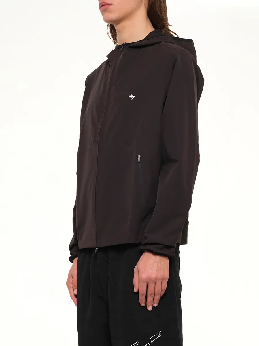 Represent 247 Bonded Running Jacket in Jet Black | Thumbnail 3 Represent 247 Bonded Running Jacket in Jet Black | Thumbnail 3