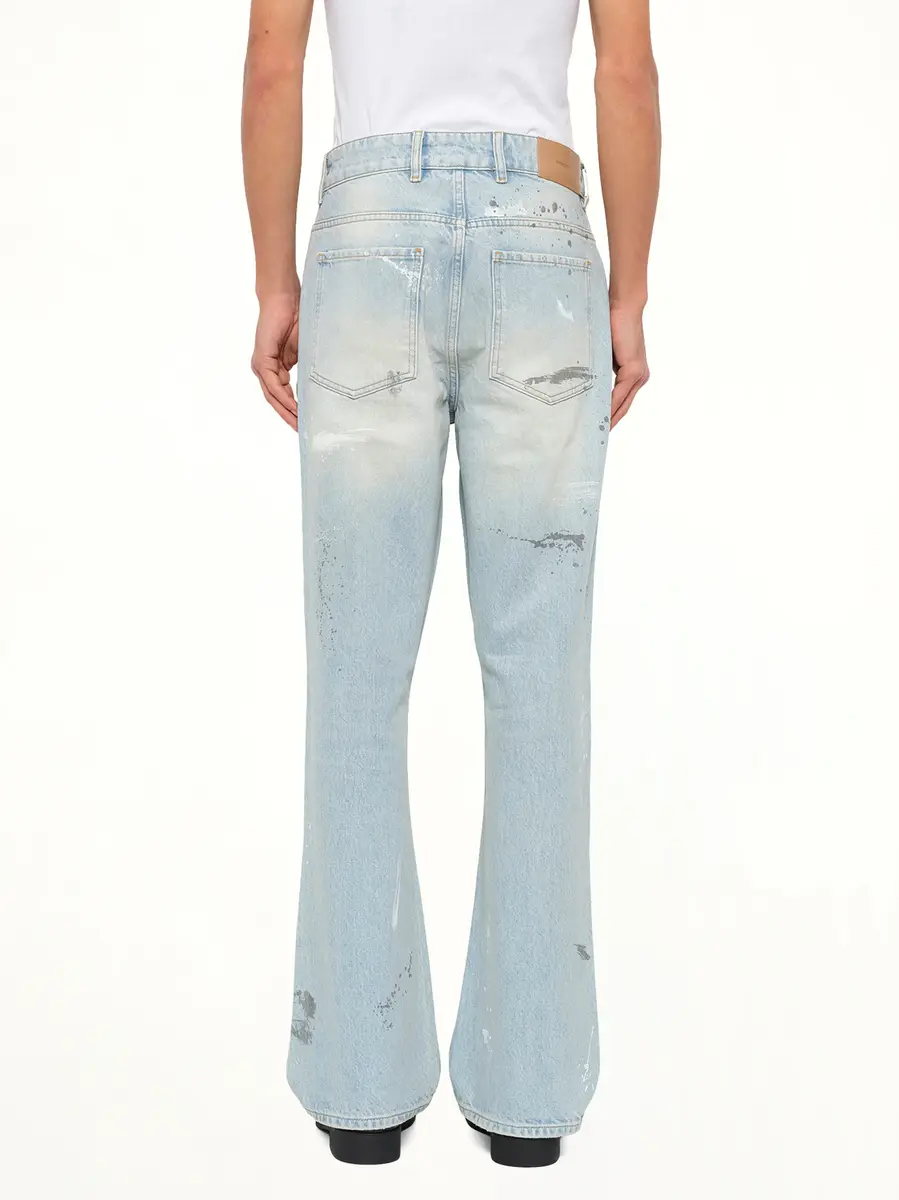 Represent Painted Denim Jeans in Coastal Blue | Thumbnail 5 Represent Painted Denim Jeans in Coastal Blue | Thumbnail 5