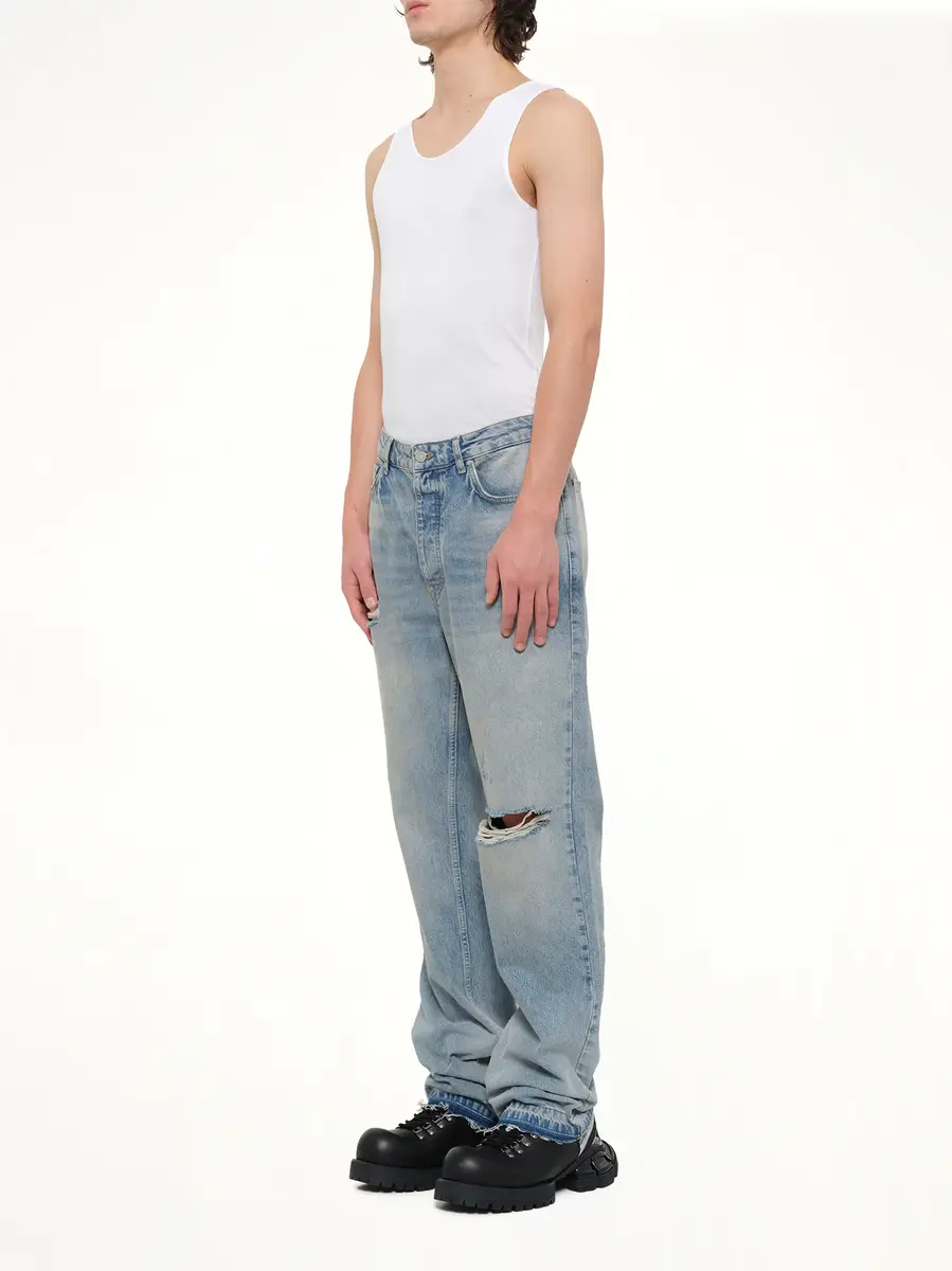 Represent Heaton Denim in Light Vintage Blue | Thumbnail 6 Represent Heaton Denim in Light Vintage Blue | Thumbnail 6