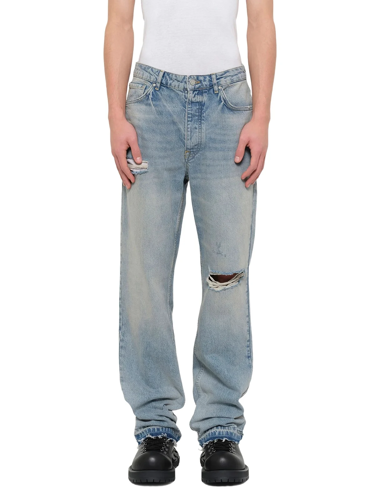 Represent Heaton Denim in Light Vintage Blue