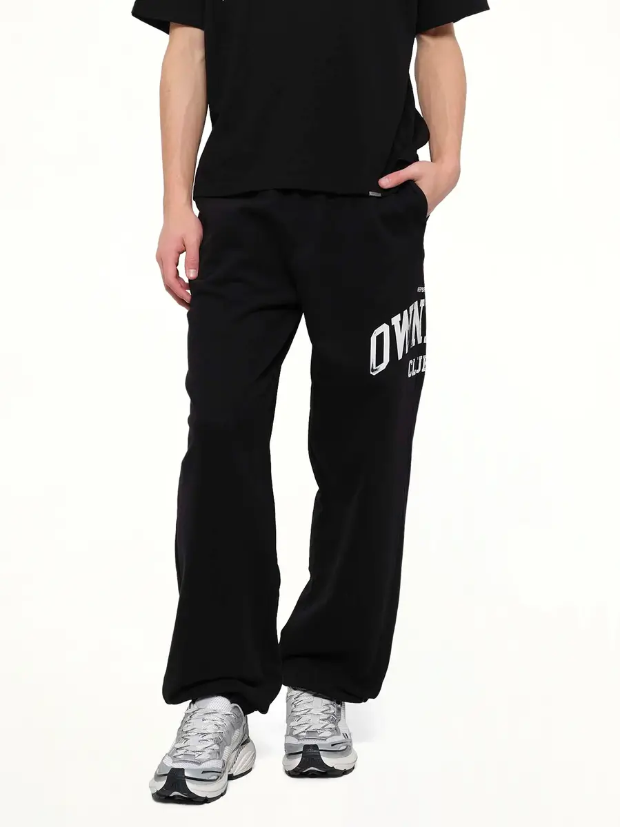 Represent Owners Sweatpants in Jet Black | Thumbnail 6 Represent Owners Sweatpants in Jet Black | Thumbnail 6