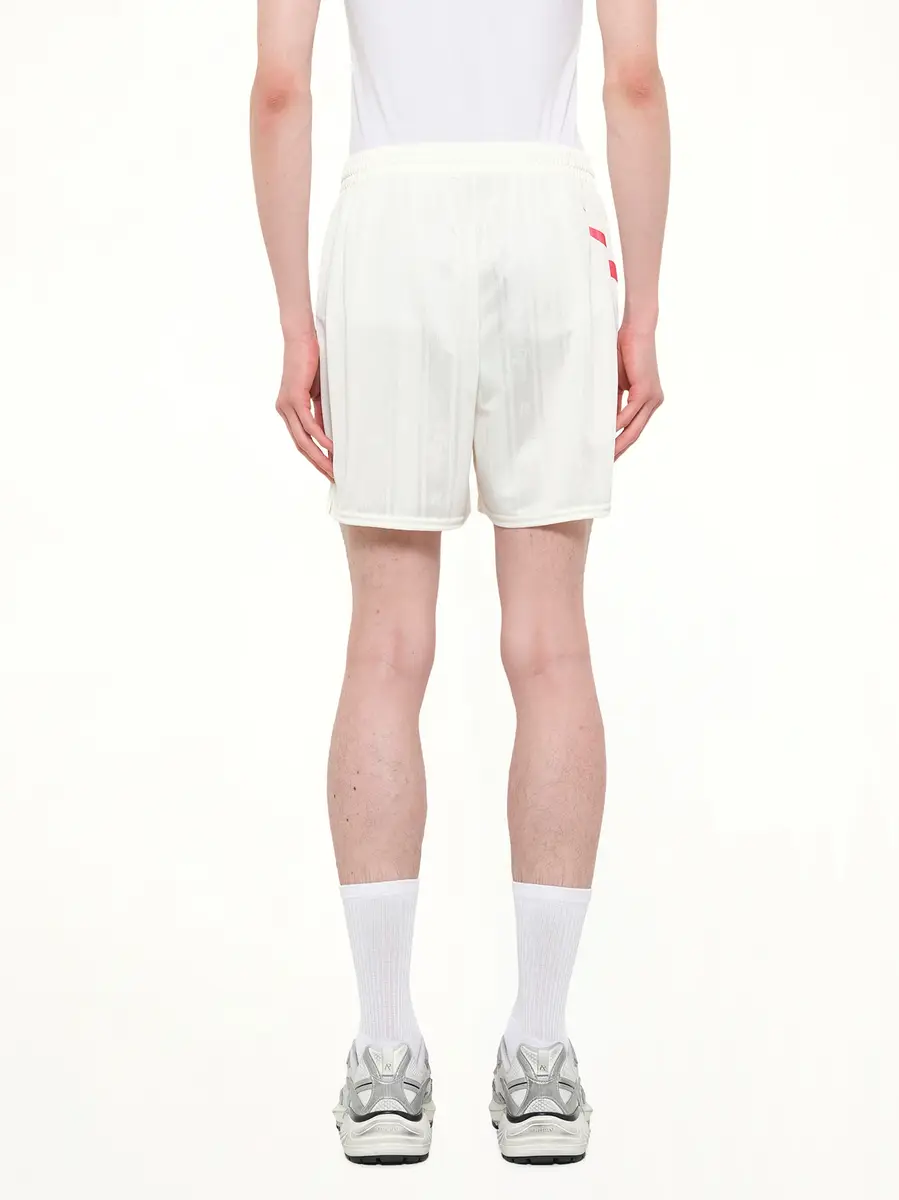 Represent Printed Spike Football Shorts in Flat White | Thumbnail 5 Represent Printed Spike Football Shorts in Flat White | Thumbnail 5