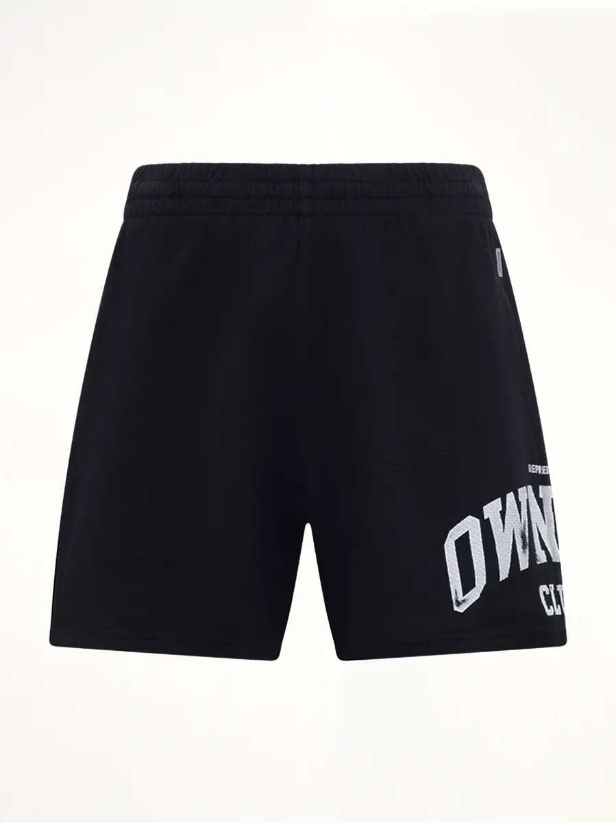 Represent Owners Mesh Short in Jet Black | Thumbnail 2