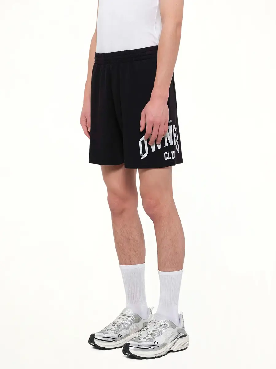 Represent Owners Mesh Short in Jet Black | Thumbnail 3