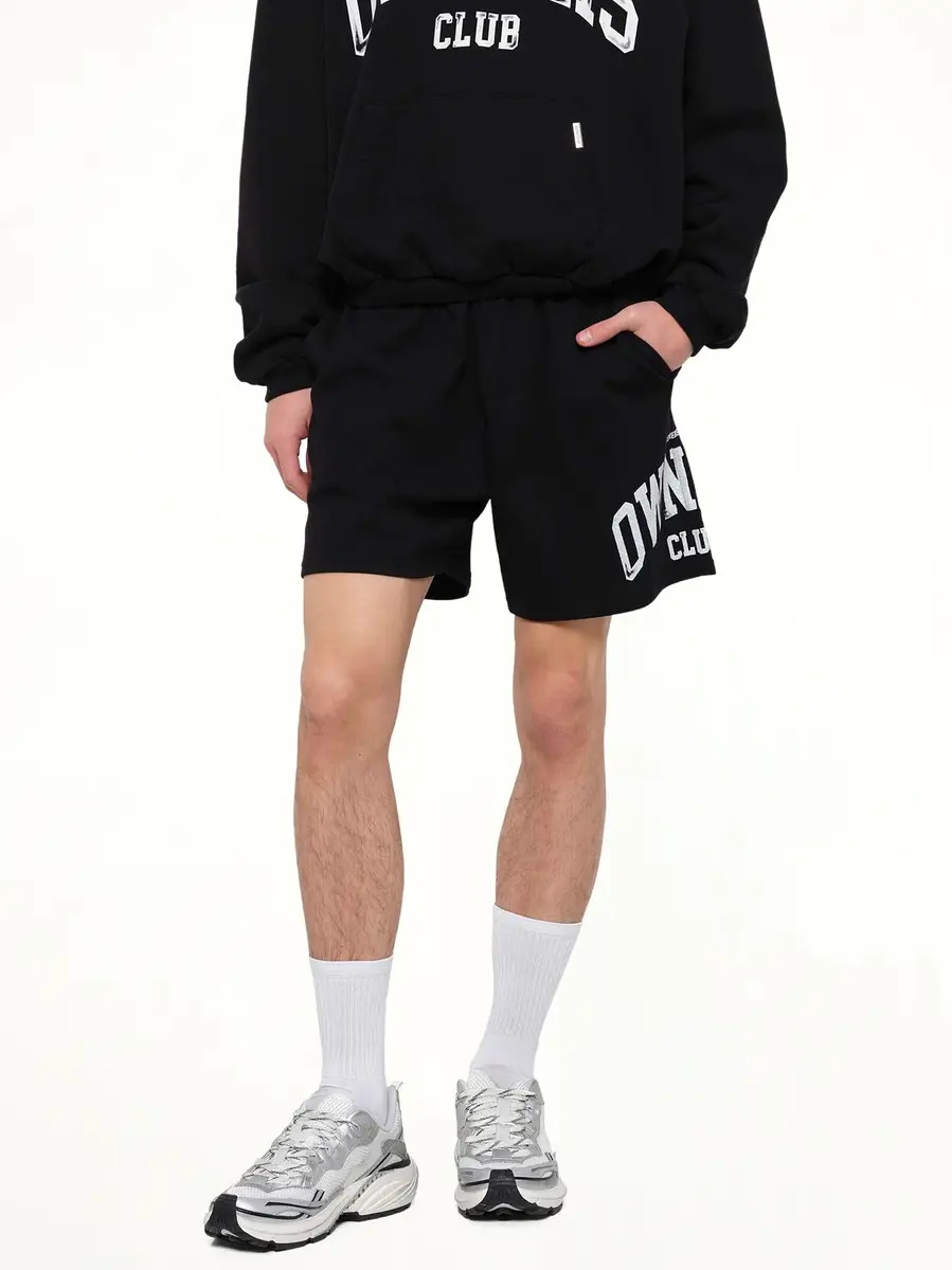 Represent Owners Mesh Short in Jet Black | Thumbnail 6