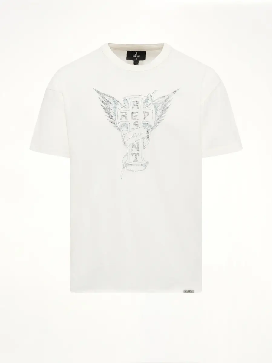 Represent Westside T-shirt in Flat White | Thumbnail 2 Represent Westside T-shirt in Flat White | Thumbnail 2