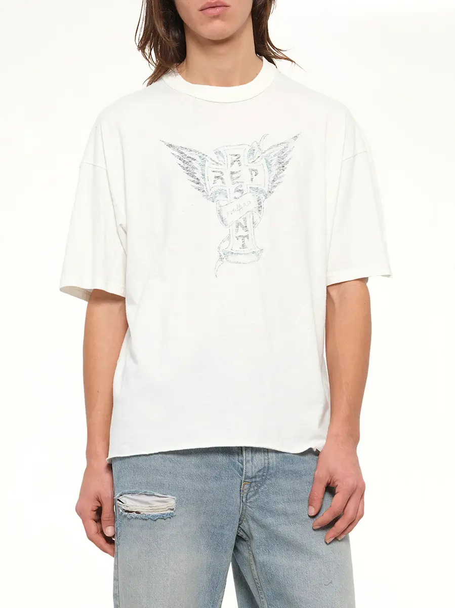 Represent Westside T-shirt in Flat White | Thumbnail 6 Represent Westside T-shirt in Flat White | Thumbnail 6