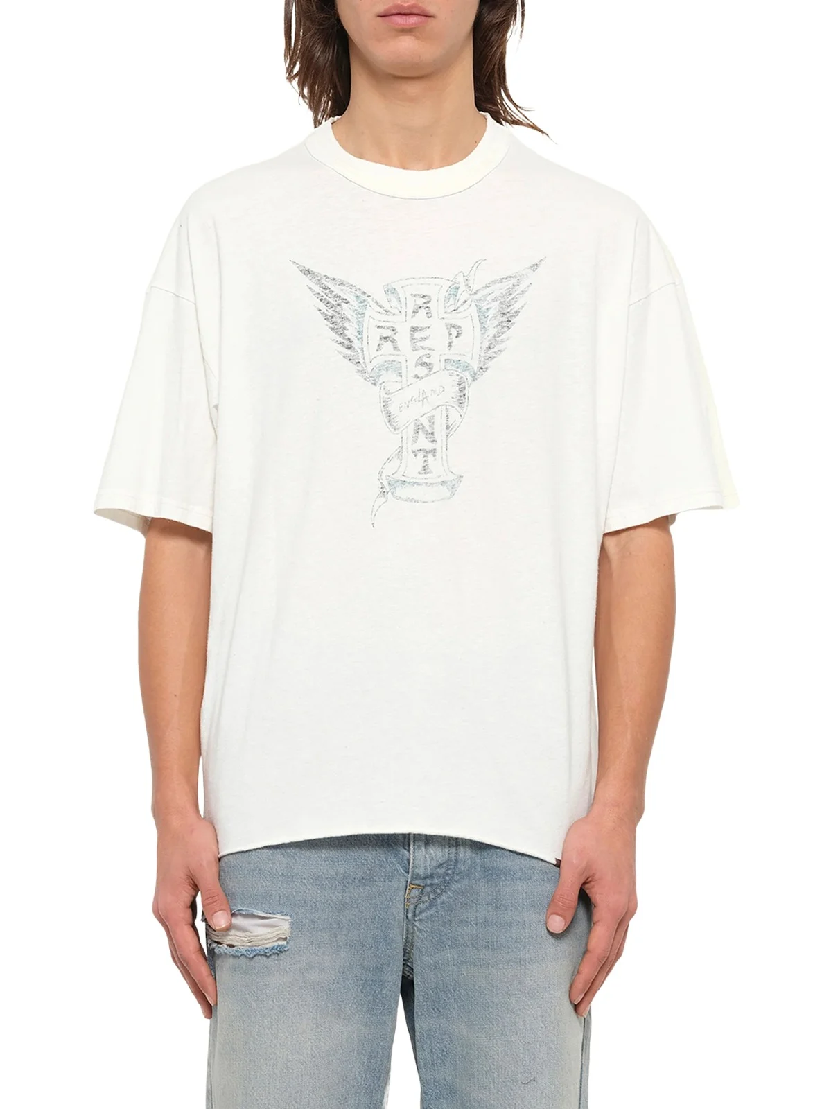 Westside T-shirt in Flat White Westside T-shirt in Flat White