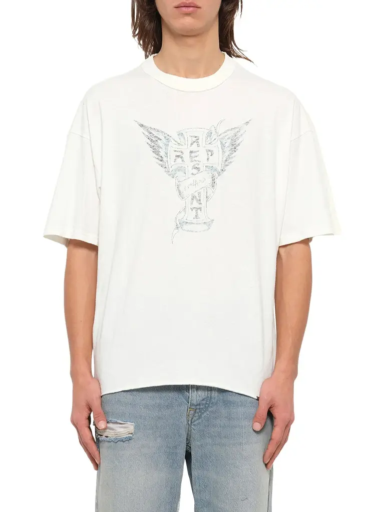 Represent Westside T-shirt in Flat White