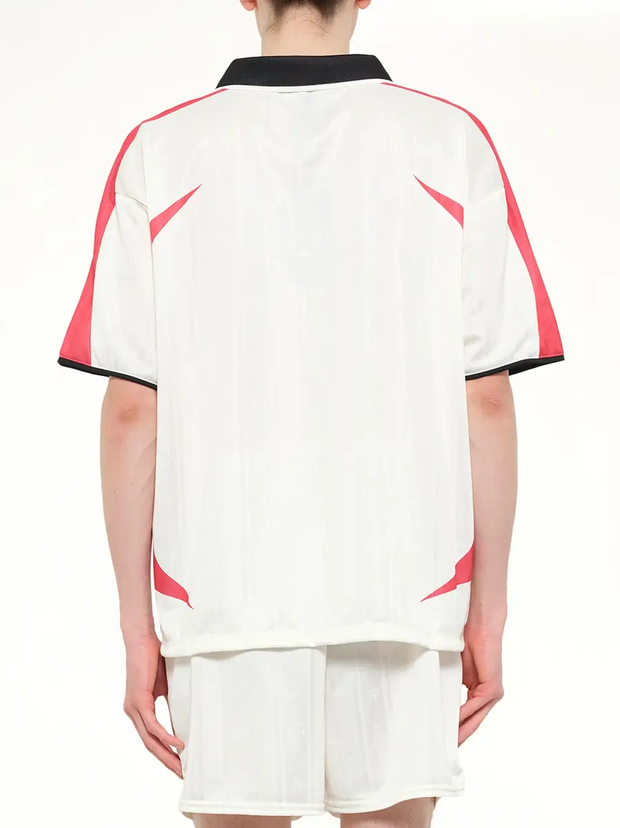 Represent Spike Football Top in Flat White | Thumbnail 5 Represent Spike Football Top in Flat White | Thumbnail 5