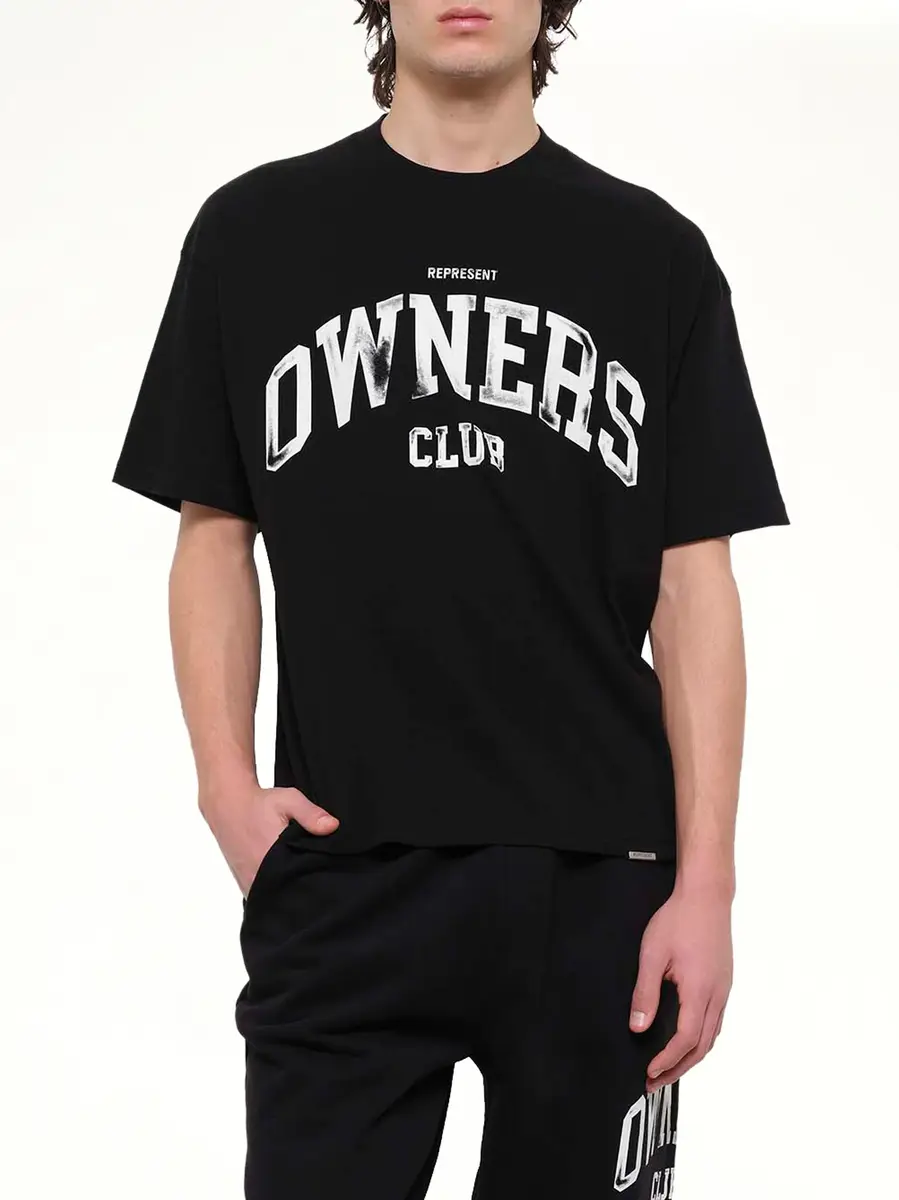 Represent Owners T-shirt in Jet Black | Thumbnail 6 Represent Owners T-shirt in Jet Black | Thumbnail 6