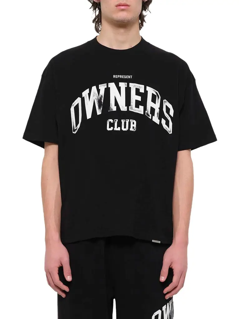 Represent Owners T-shirt in Jet Black