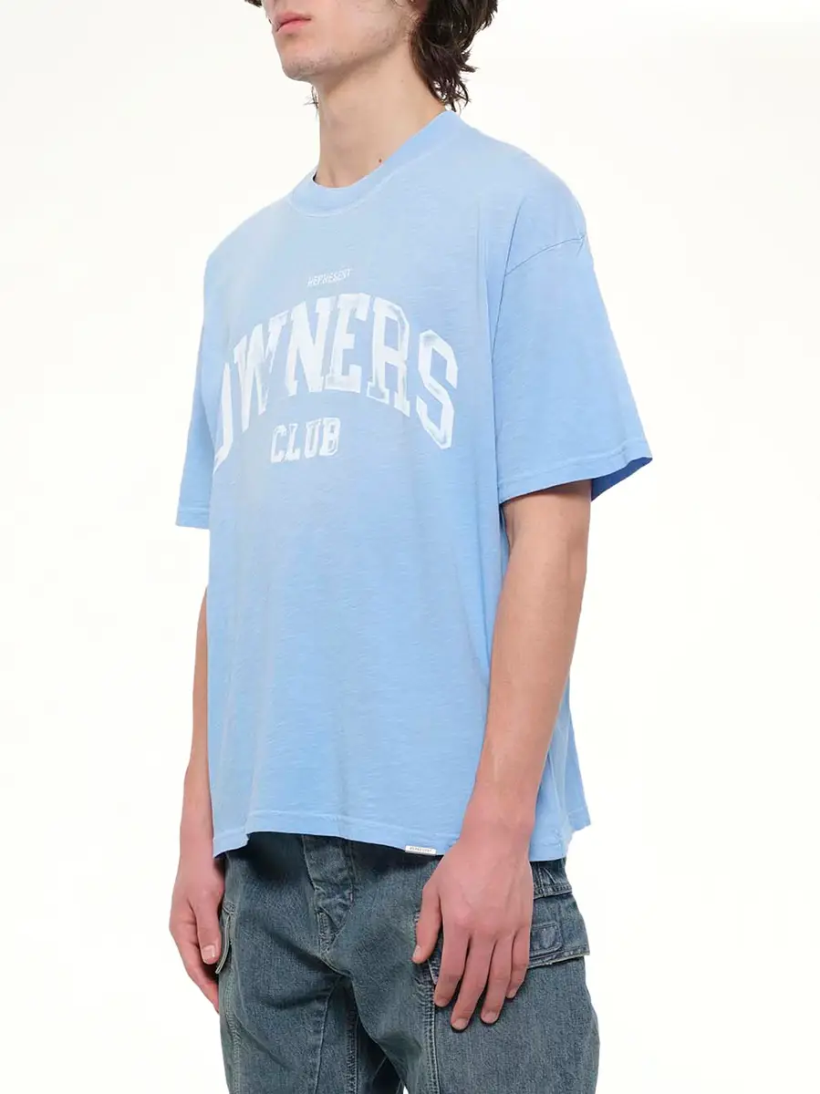 Represent Owners T-shirt in Sky Blue | Thumbnail 3 Represent Owners T-shirt in Sky Blue | Thumbnail 3