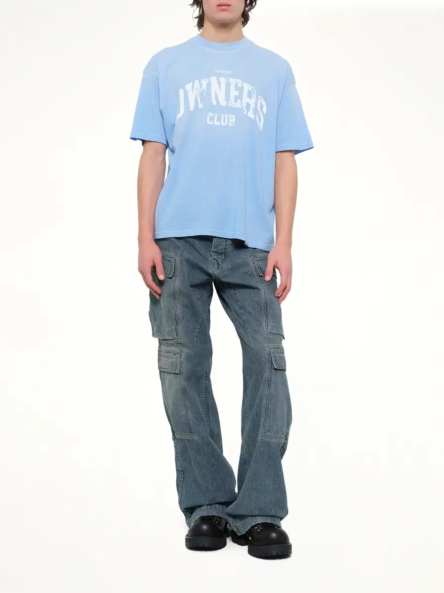 Represent Owners T-shirt in Sky Blue | Thumbnail 4 Represent Owners T-shirt in Sky Blue | Thumbnail 4