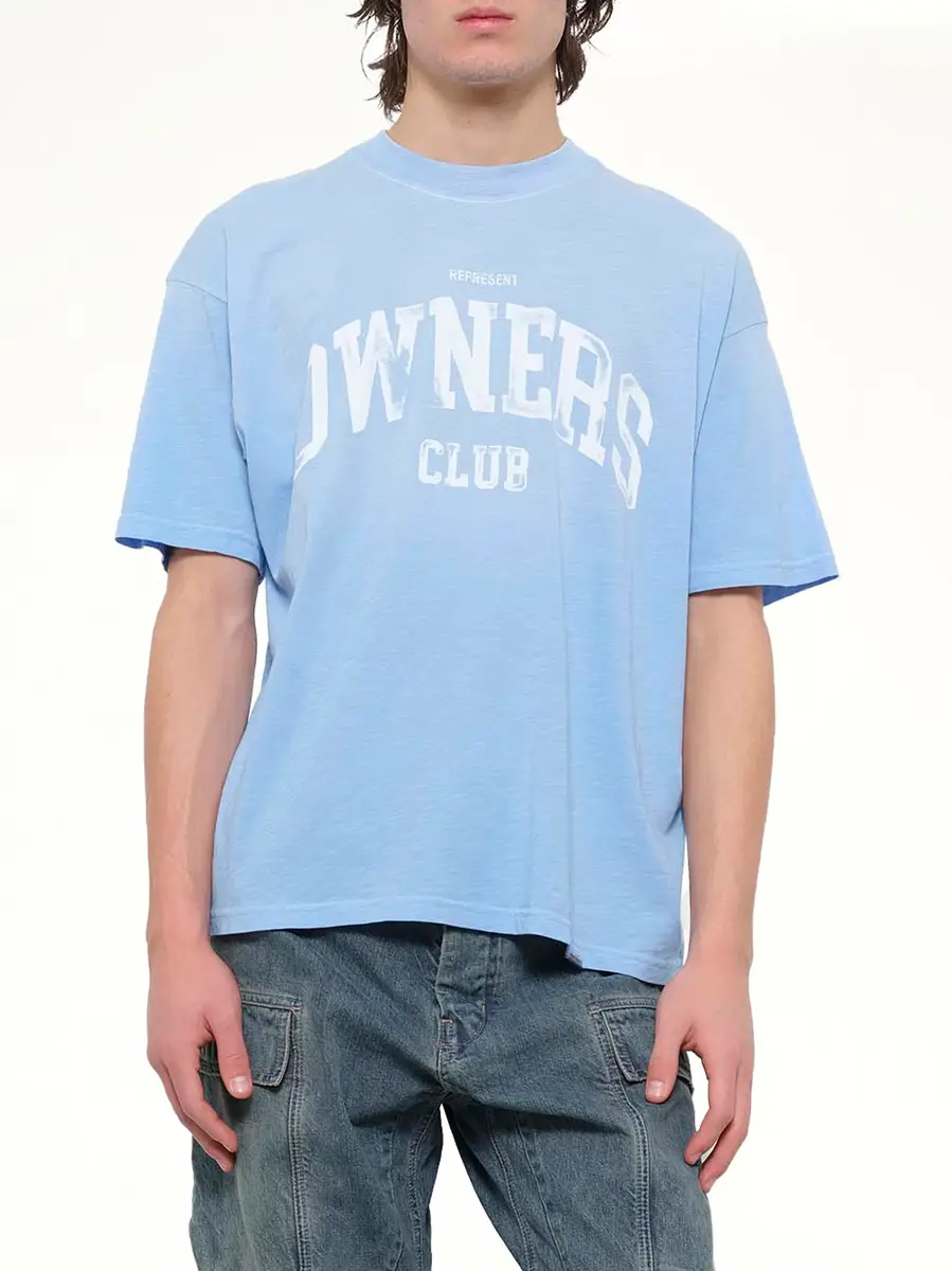Represent Owners T-shirt in Sky Blue | Thumbnail 6 Represent Owners T-shirt in Sky Blue | Thumbnail 6