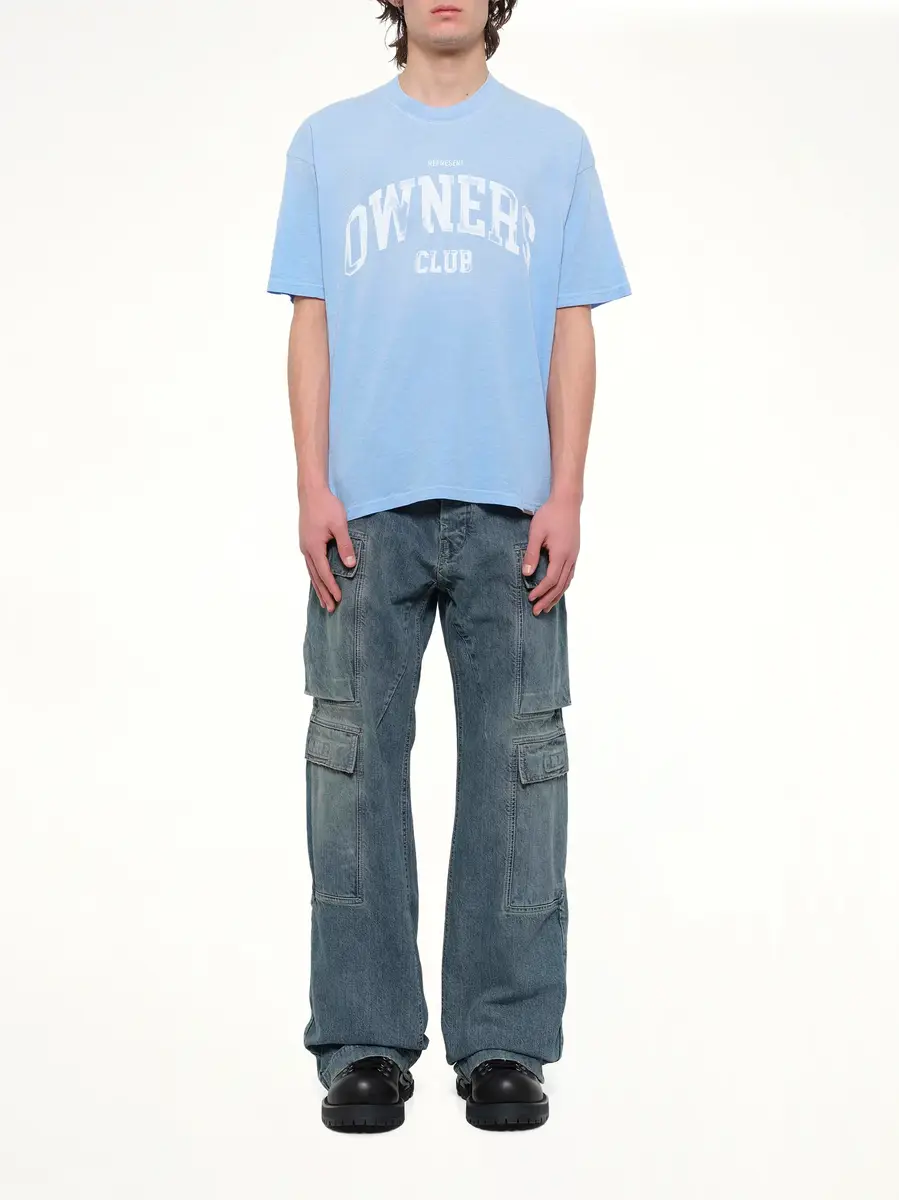 Represent Owners T-shirt in Sky Blue | Thumbnail 7 Represent Owners T-shirt in Sky Blue | Thumbnail 7