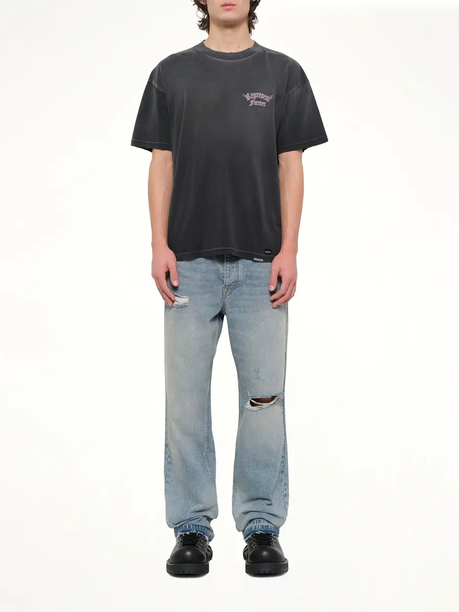 Represent Duality T-shirt in Washed Black | Thumbnail 7 Represent Duality T-shirt in Washed Black | Thumbnail 7