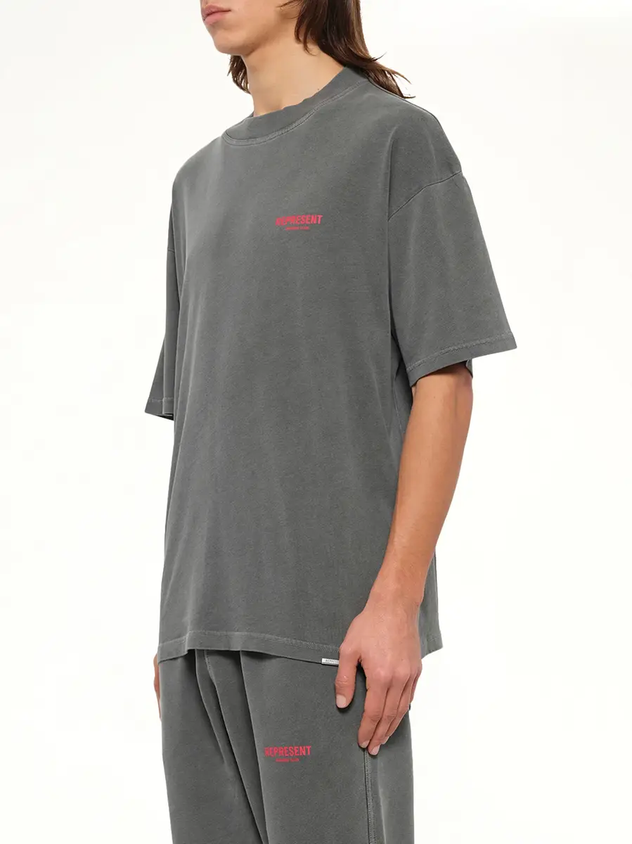 Represent Represent Owners Club T-shirt in Washed Black | Thumbnail 3 Represent Represent Owners Club T-shirt in Washed Black | Thumbnail 3