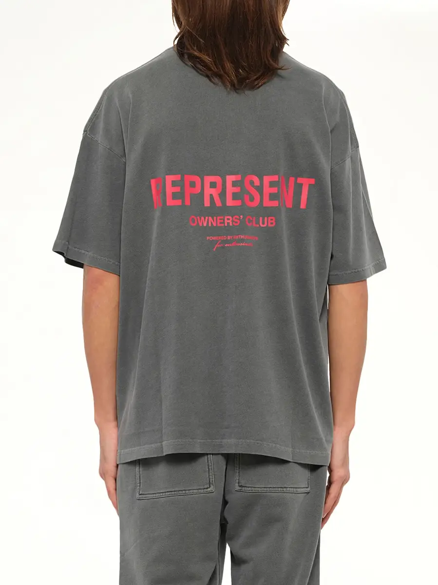 Represent Represent Owners Club T-shirt in Washed Black | Thumbnail 5 Represent Represent Owners Club T-shirt in Washed Black | Thumbnail 5
