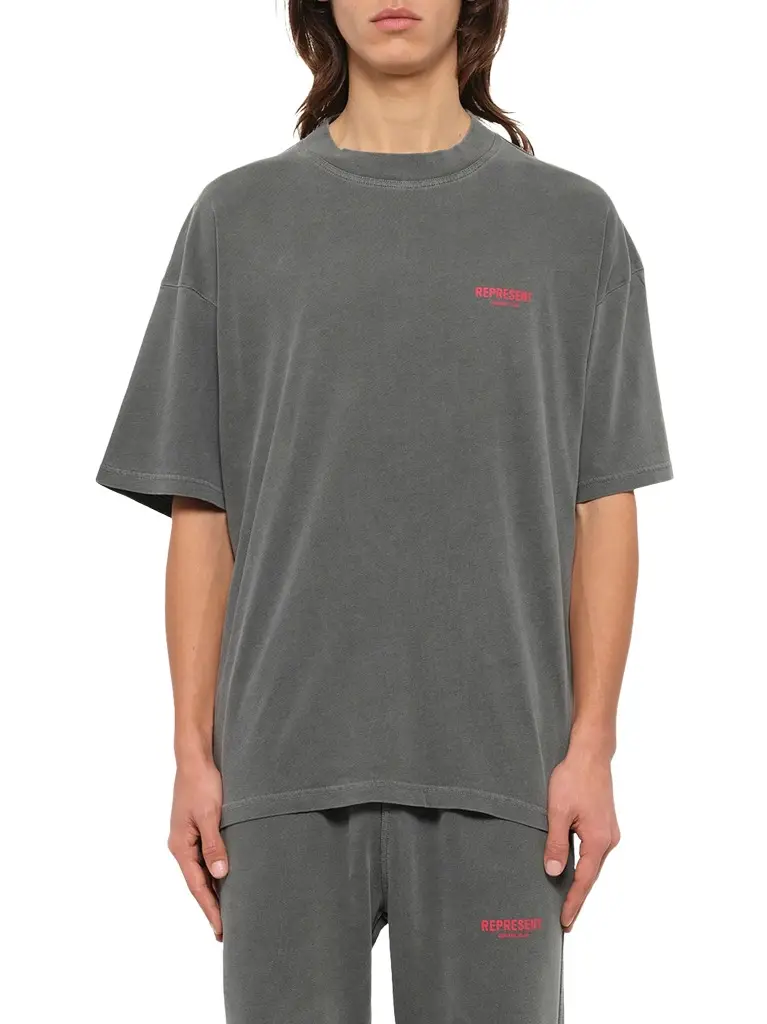 Represent Represent Owners Club T-shirt in Washed Black