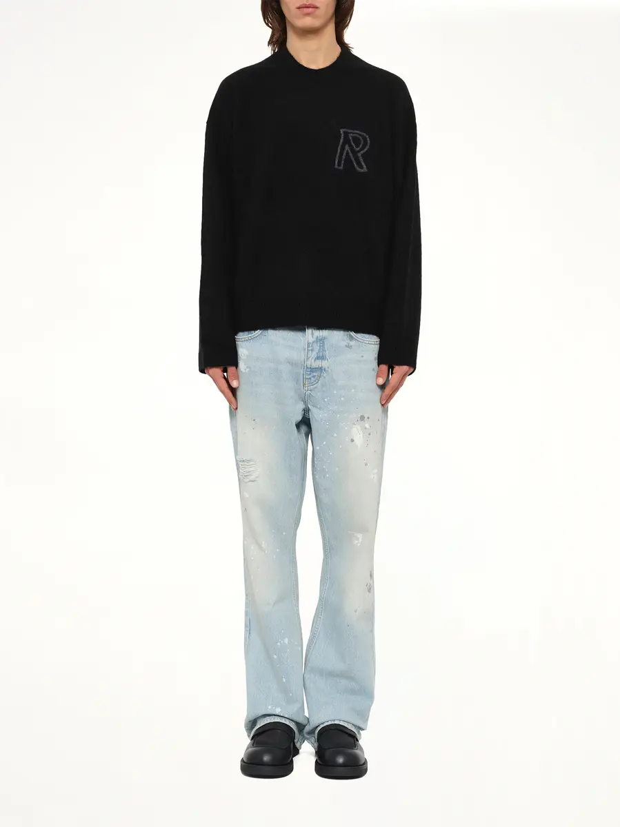Represent Logo Knit Sweater | Thumbnail 7 Represent Logo Knit Sweater | Thumbnail 7