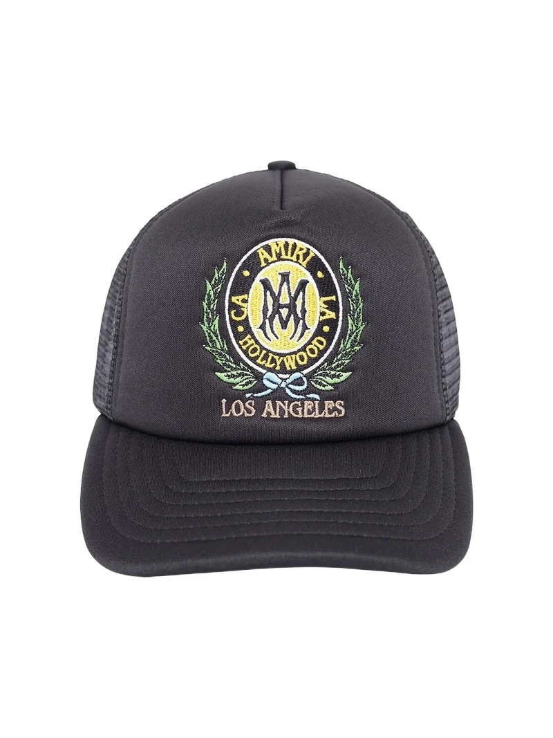 AMIRI MA Crest Trucker Hat