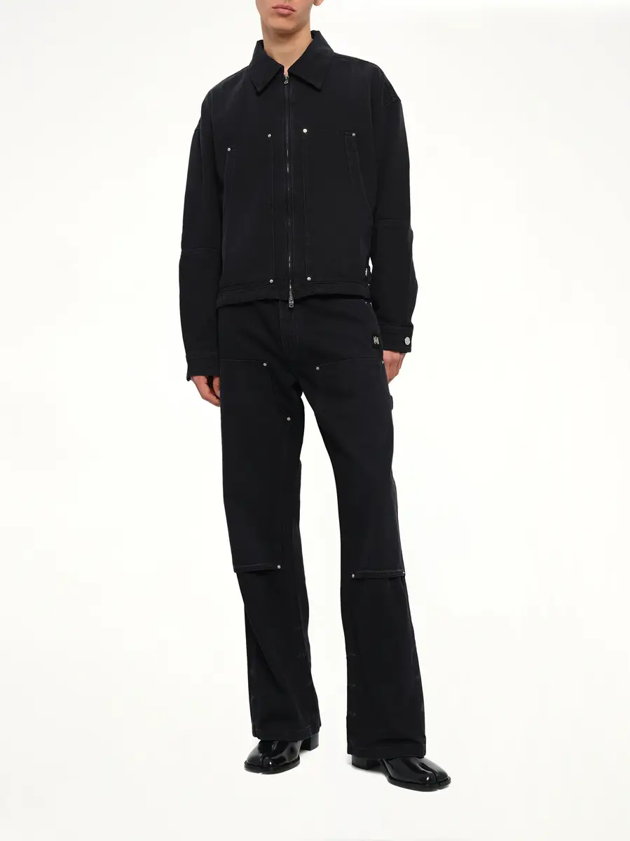 AMIRI Denim Work Jacket in Vintage Black | Thumbnail 4 AMIRI Denim Work Jacket in Vintage Black | Thumbnail 4