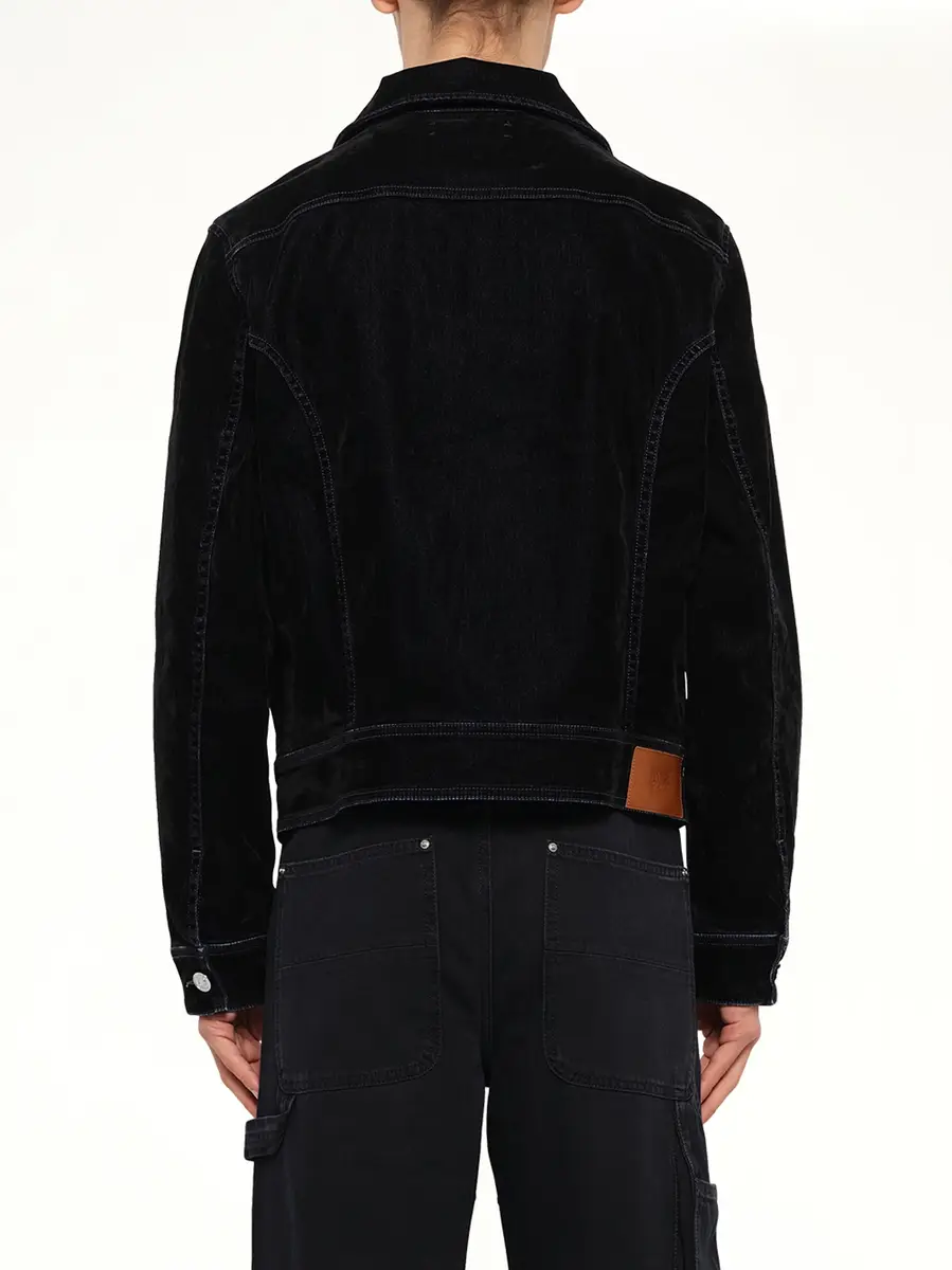 AMIRI Vintage Cut Flock Denim Jacket | Thumbnail 5 AMIRI Vintage Cut Flock Denim Jacket | Thumbnail 5
