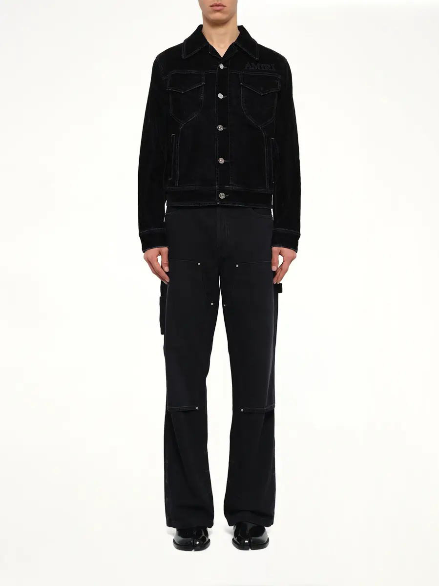AMIRI Vintage Cut Flock Denim Jacket | Thumbnail 7 AMIRI Vintage Cut Flock Denim Jacket | Thumbnail 7